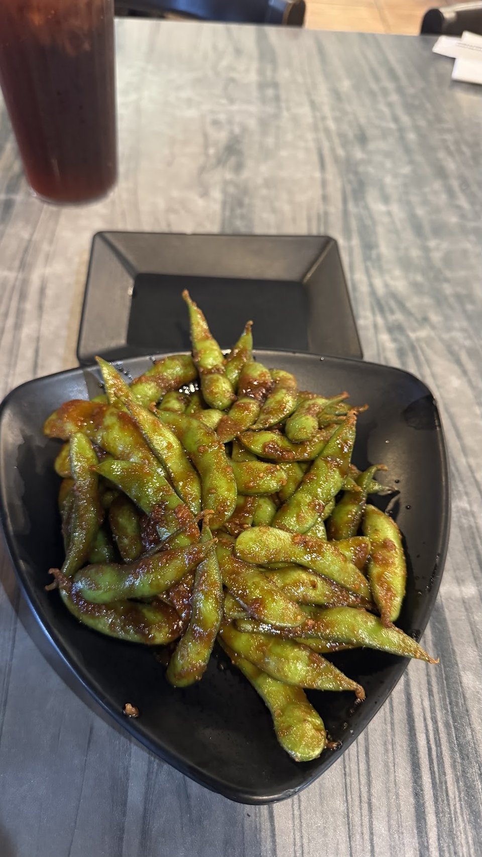 Garlic Edamame